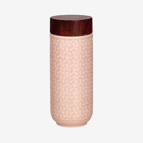 Mountain Tea Tumbler - Rose Pink - Ceramic