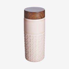 One-O-One / Dreamy Starry Sky Tumbler - Rose Pink