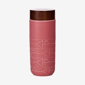 The Alchemical Signs Tumbler - Dark Pink