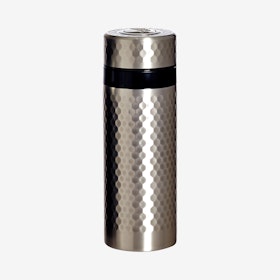 Harmony Travel Mug - Silver - Stainless Steel / Ceramic