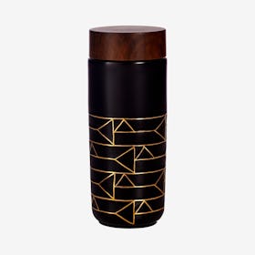 The Alchemical Signs Tumbler - Black / Gold