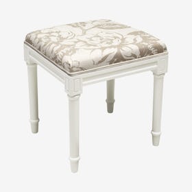 Cottage Vanity Stool - Taupe - Linen - Magnolia