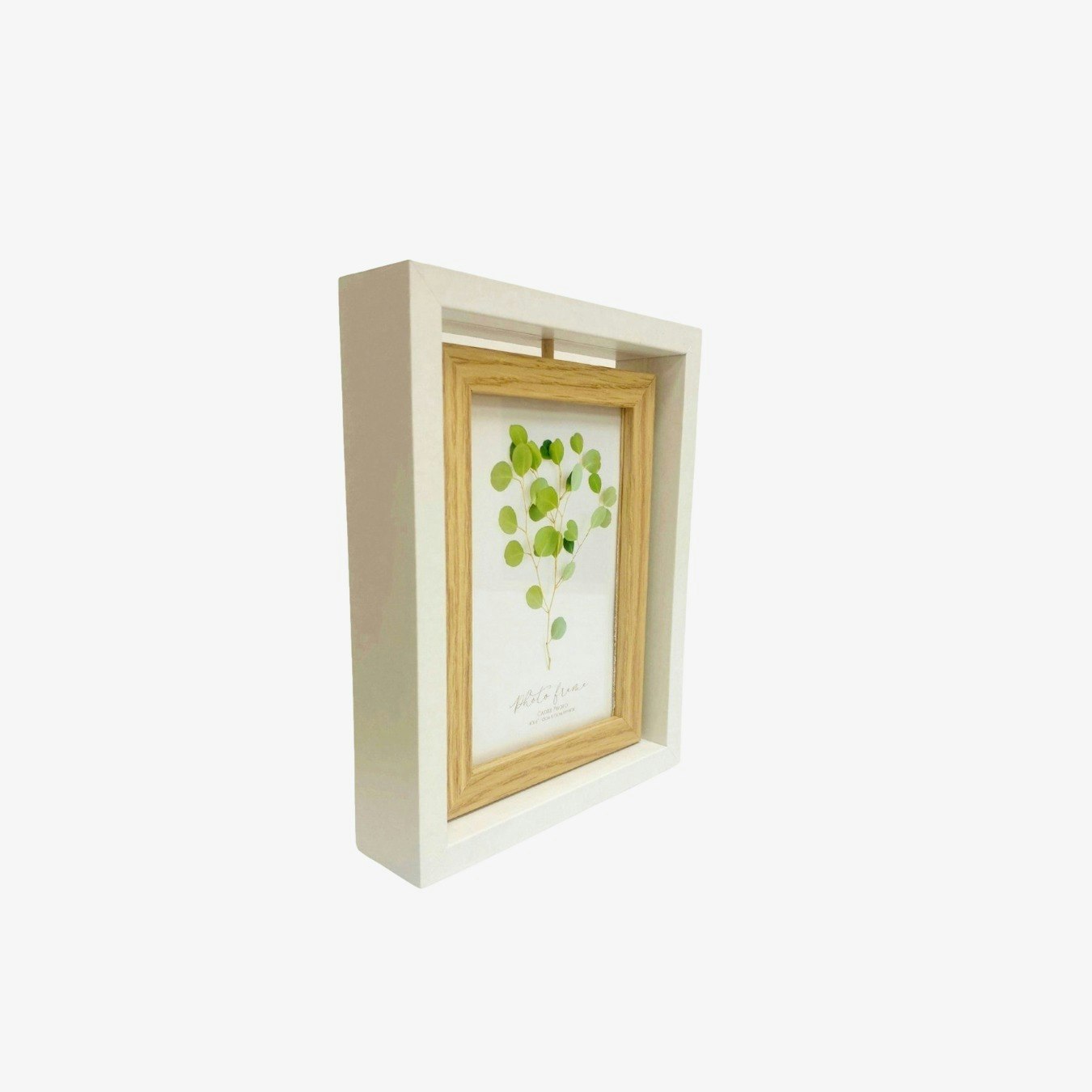 Swivel Photo Frame - White by Geko Products