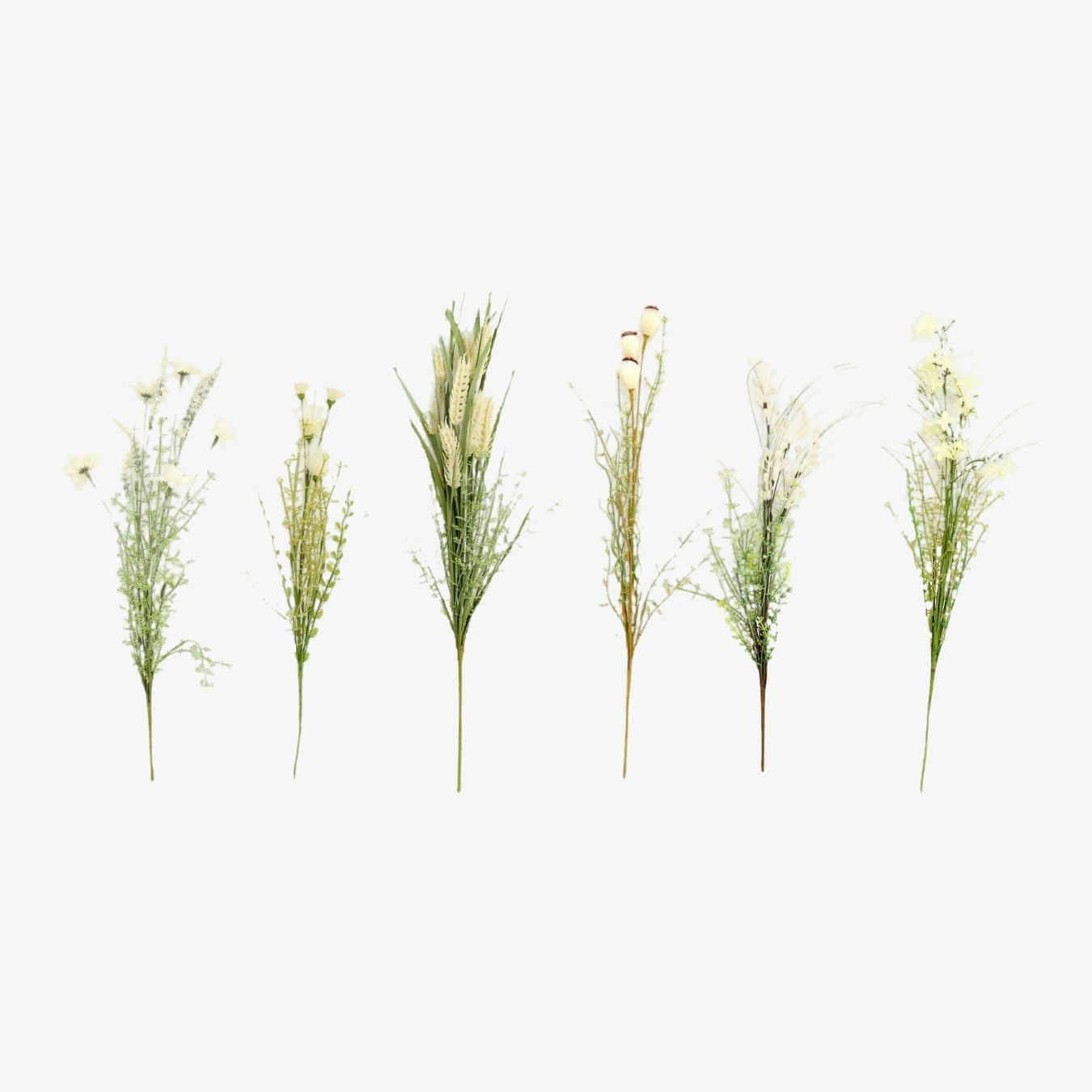 Wild Flowers Stem - Ivory by Geko Products