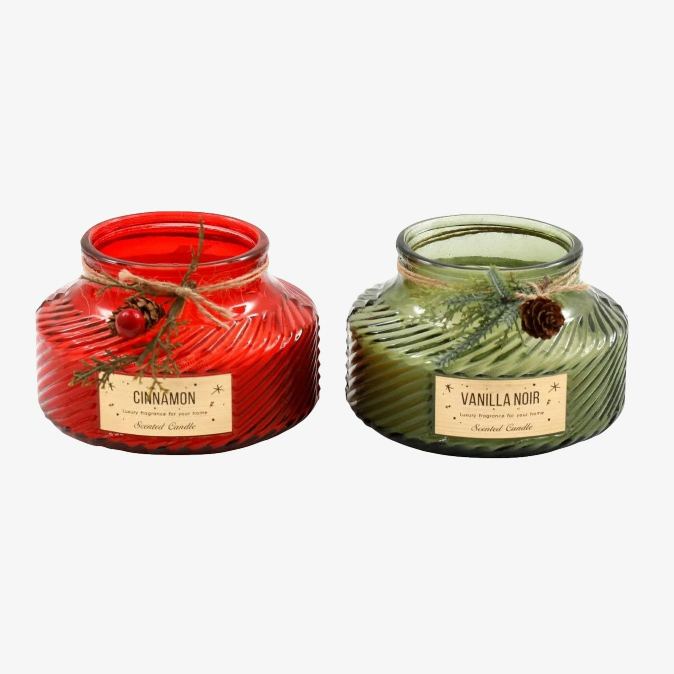 Ribbed Candle-pot Large by Geko Products