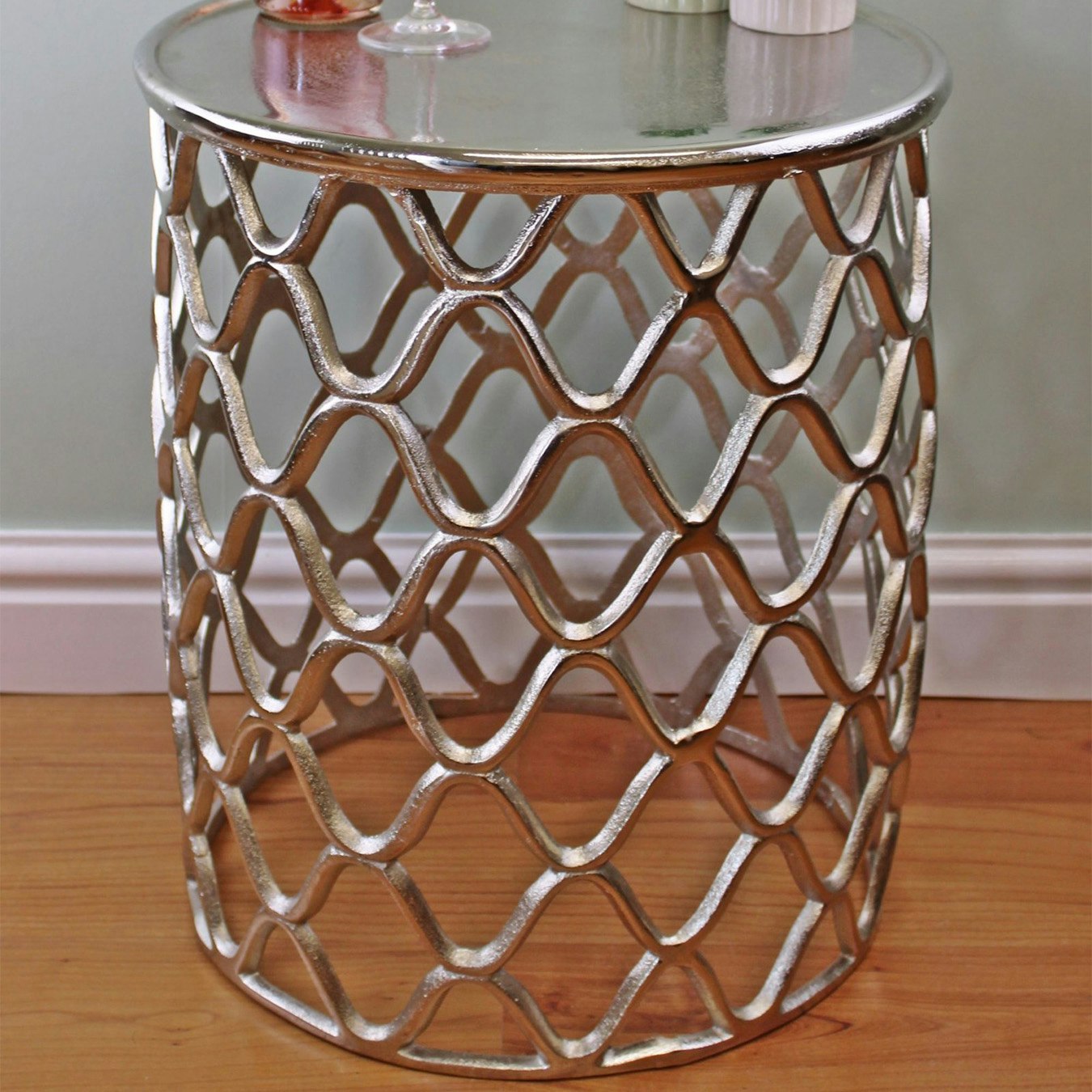 Side Table - Silver by Geko Products