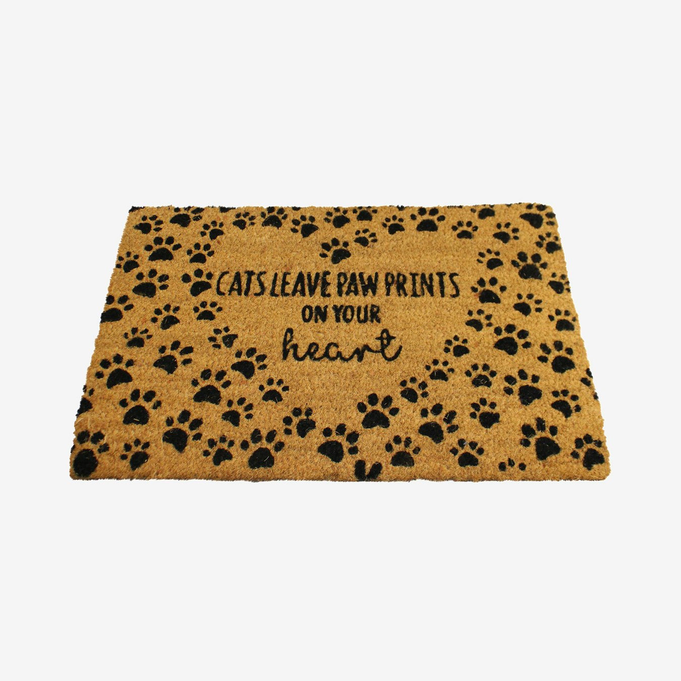 Cats Doormat - Black / Brown by Geko Products