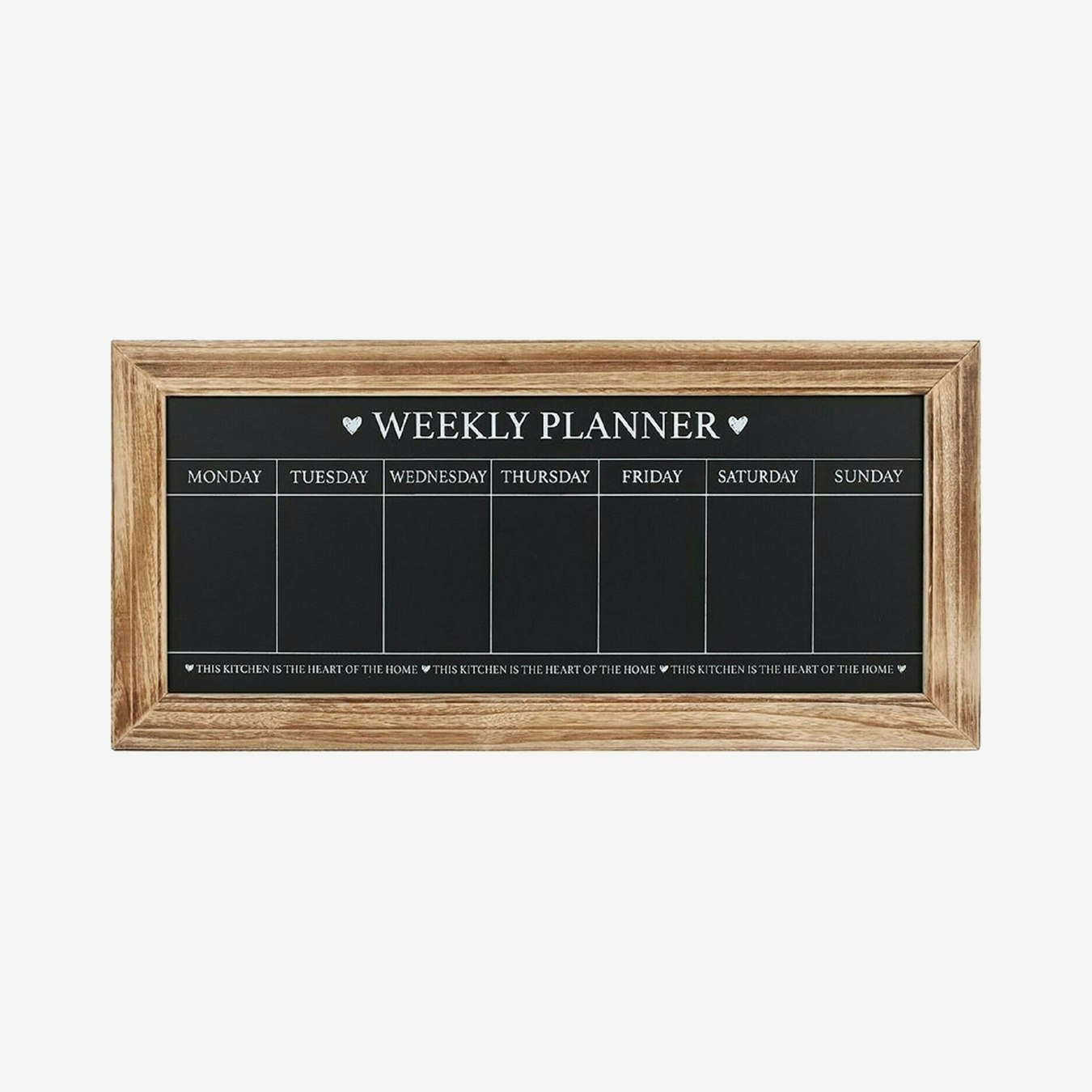 Chalkboard Week Planner - Natural by Geko Products