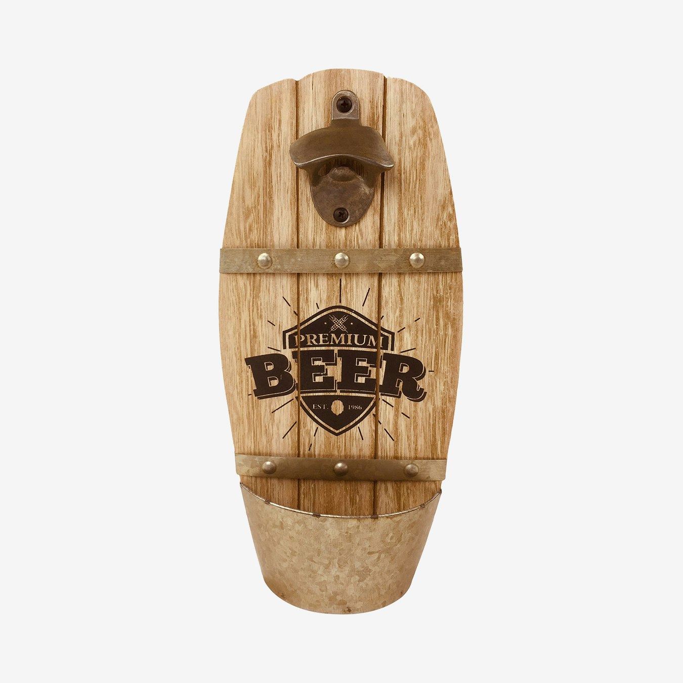 Beer Barrel Bottle Opener by Geko Products