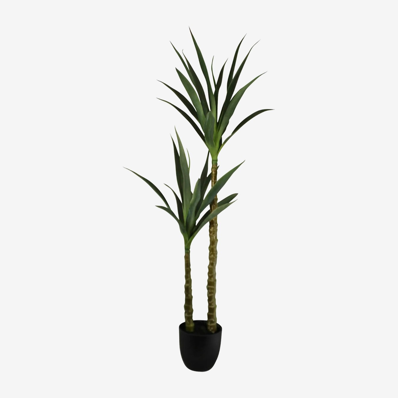 Potted Artificial Yucca Tree - Double Trunk by Geko Products
