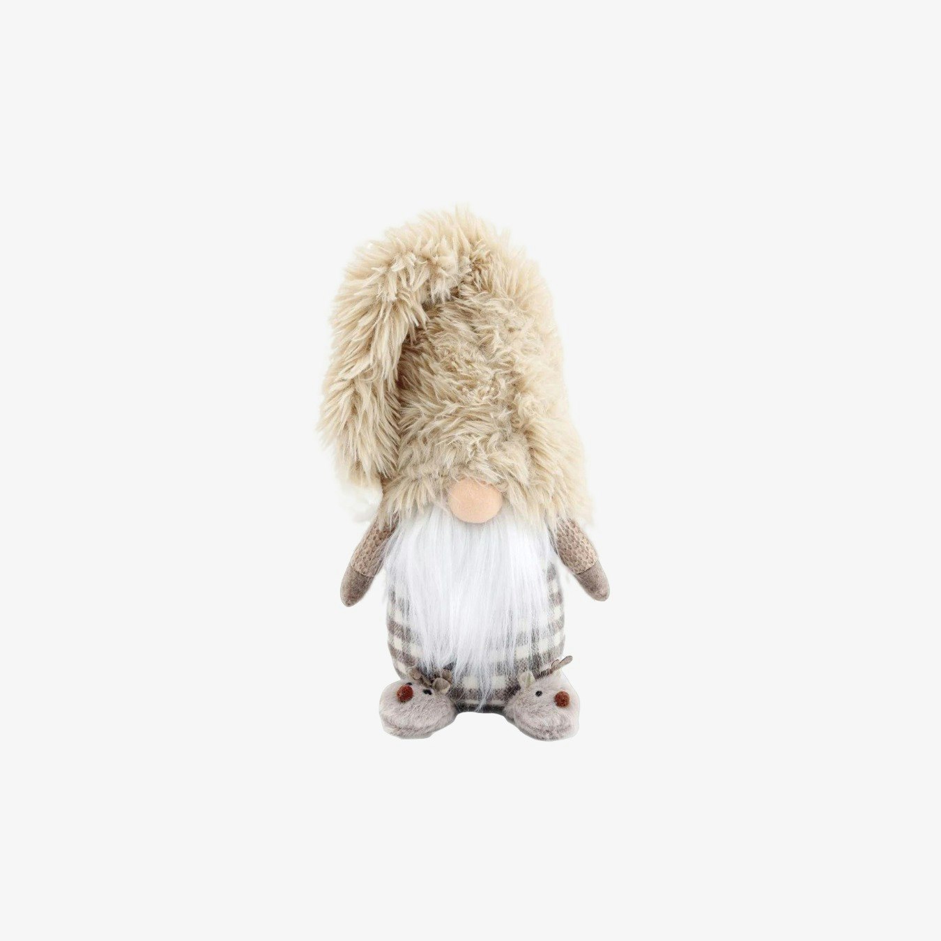 Gonk With Reindeer Slippers by Geko Products