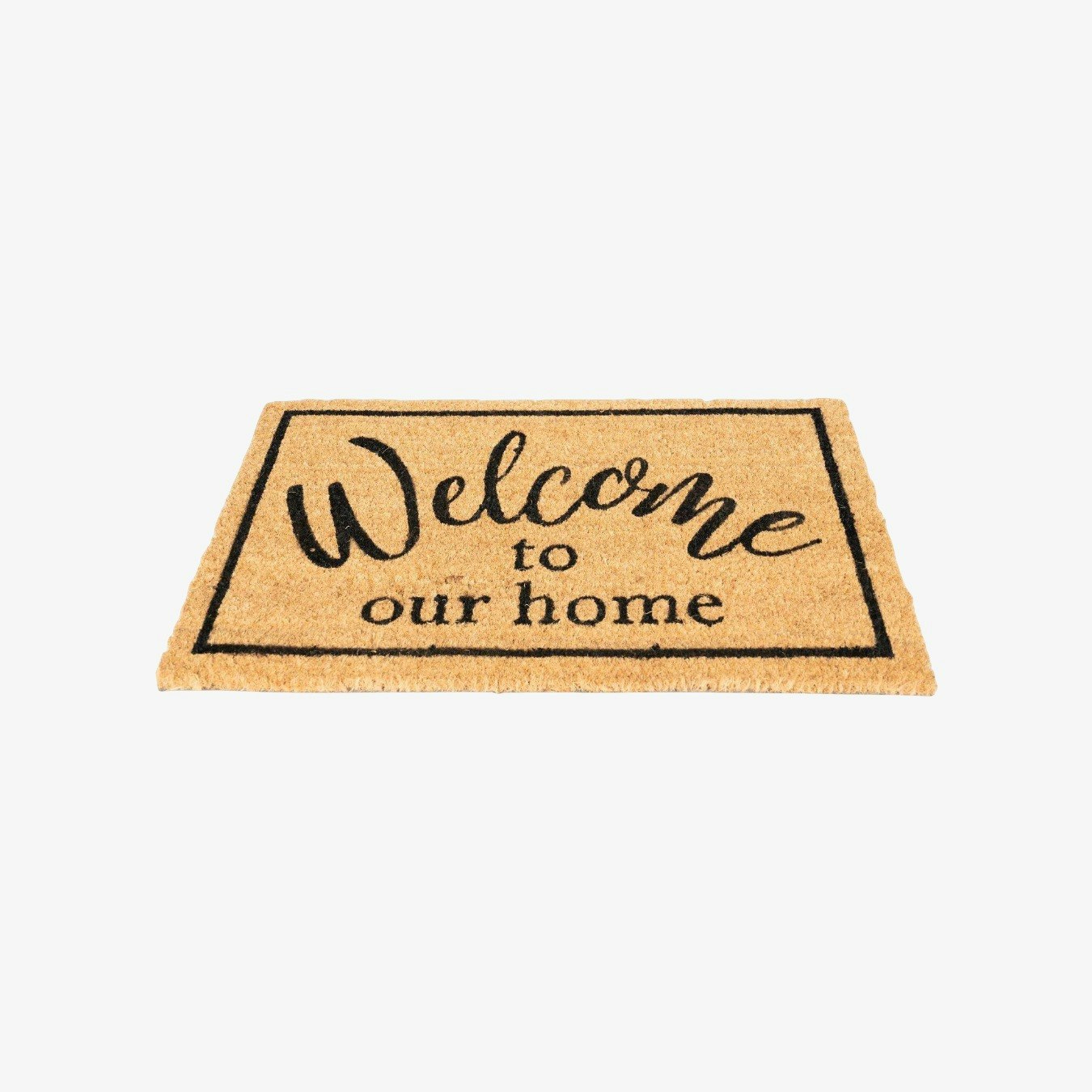 Coir Doormat - "Welcome To Our Home" by Geko Products