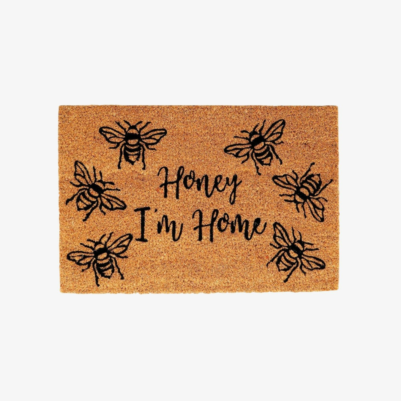 Coir Doormat - "Honey I'm Home" by Geko Products