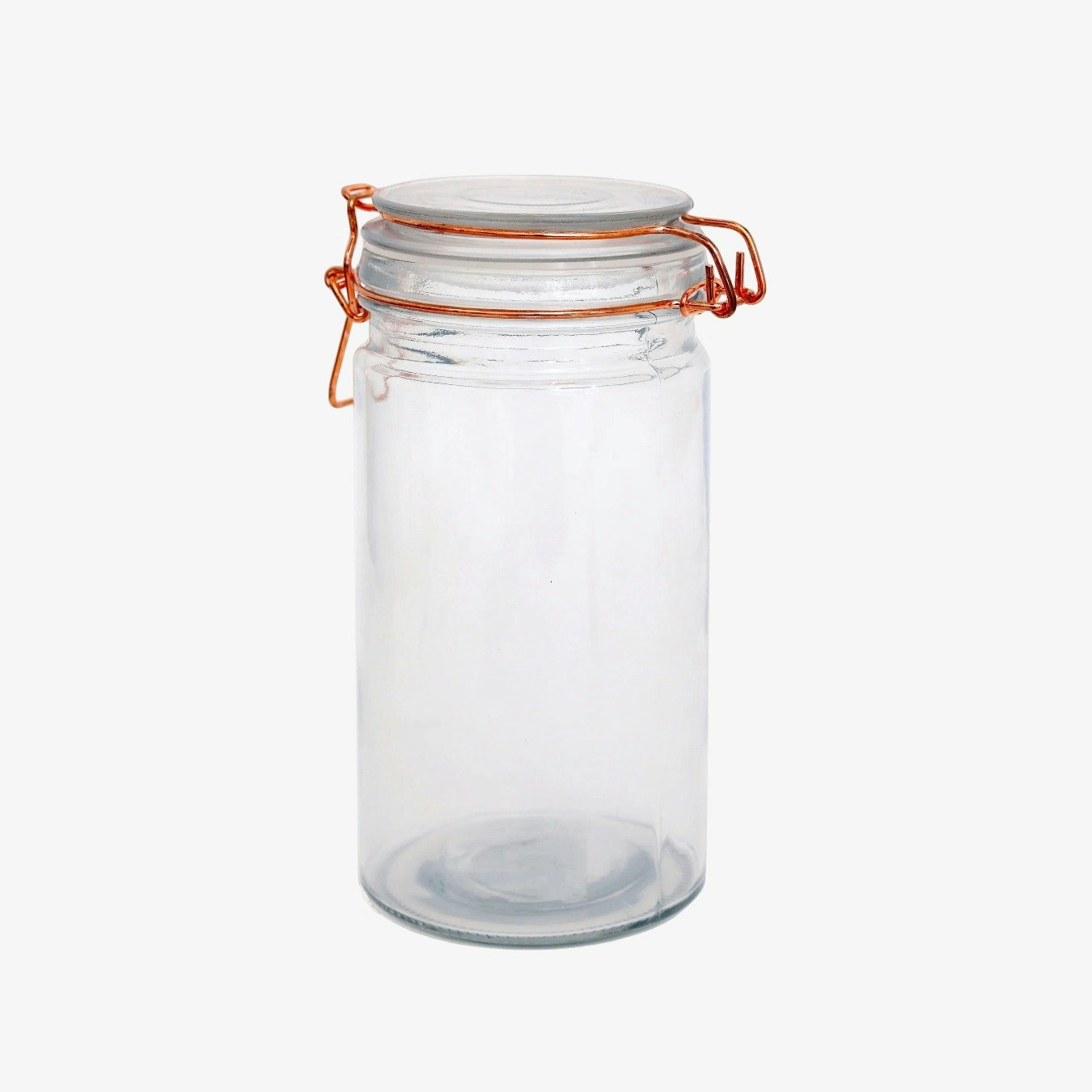 Kitchen Storage Jar With Copper Clip by Geko Products