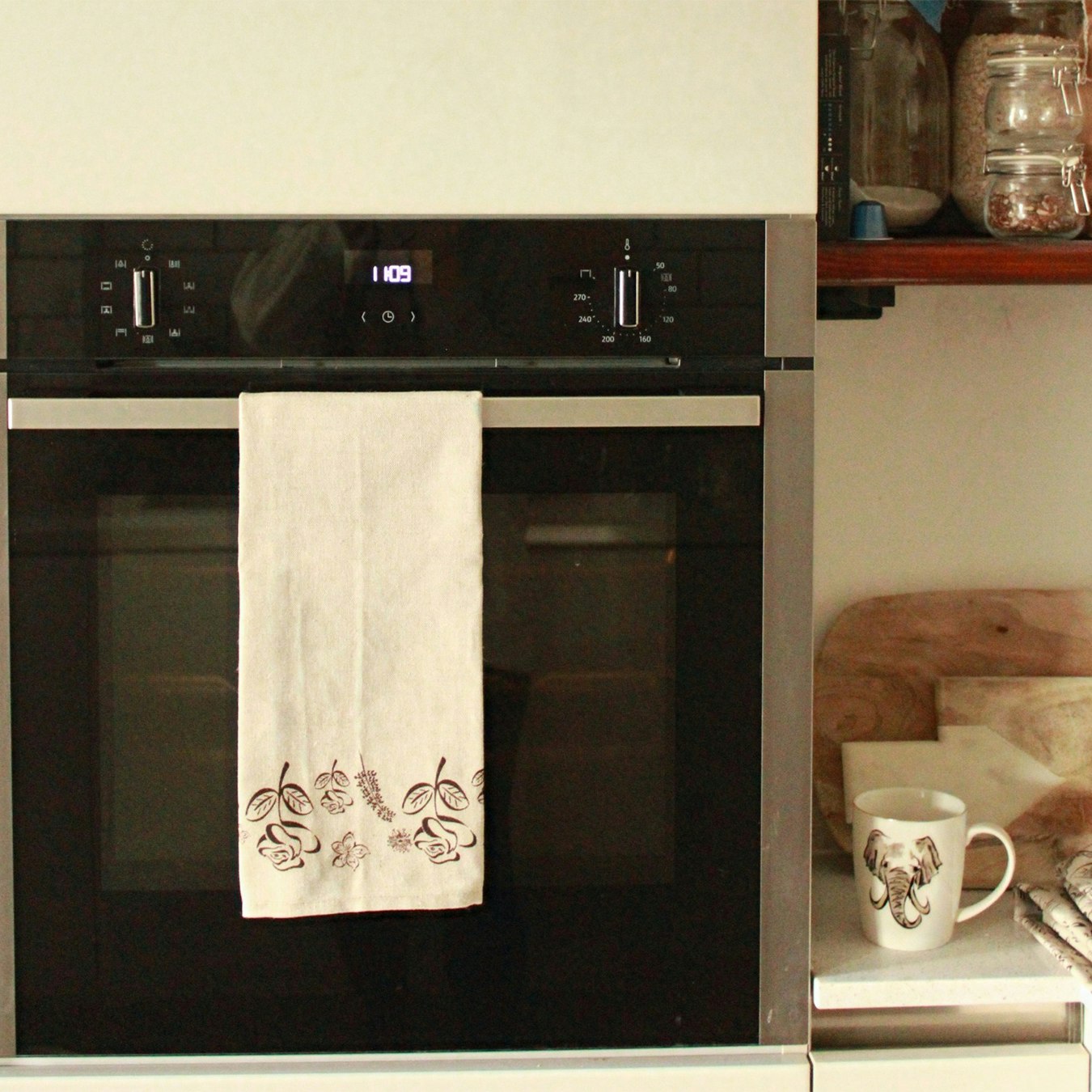 Linen Tea Towel - English Heritage by Milly Sands