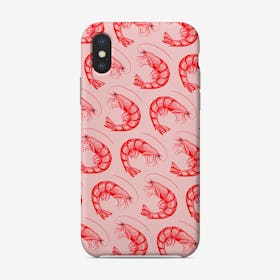 Troupe Of Shrimps Blush Phone Case