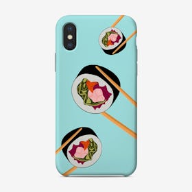 Sushi And Chopsticks Phone Case