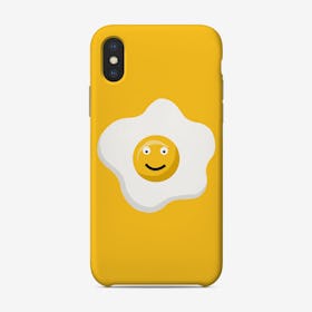 Smiley Egg Phone Case
