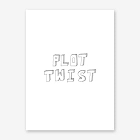 Plot Twist Art Print