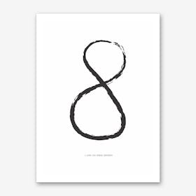 Times Infinity Art Print