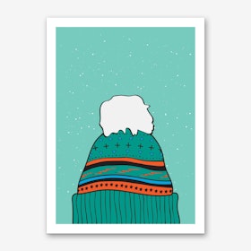 Winter Beanie Art Print