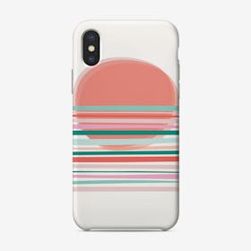 Sunset Abstract iPhone Case