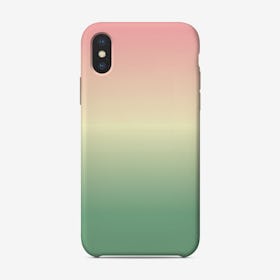 Pastel Ombre iPhone Case