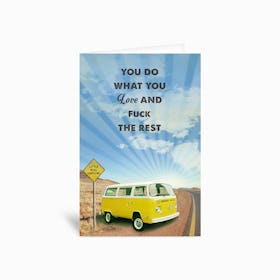 Little Miss Sunshine Movie Greetings Card