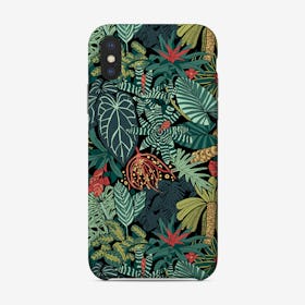 Jungle Leaves Pattern Phone Case