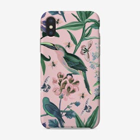 More Birds And Butterflies Phone Case