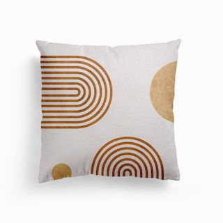 Jazzy Afternoon 2 Canvas Cushion