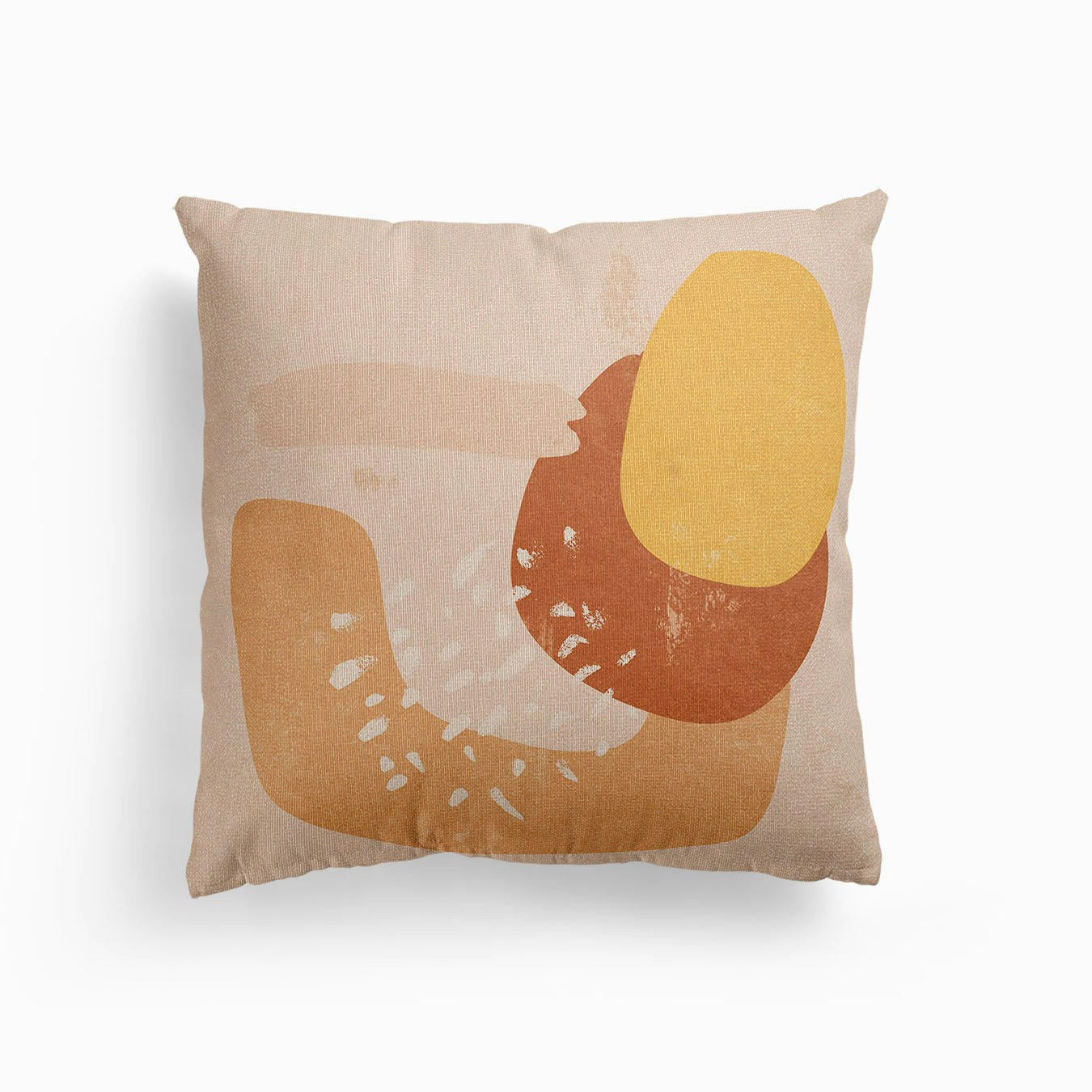 Abstraction Canvas Coussin