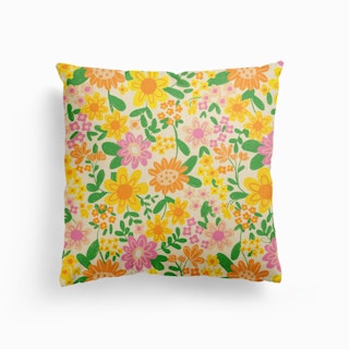 Very Sunny Canvas Cushion