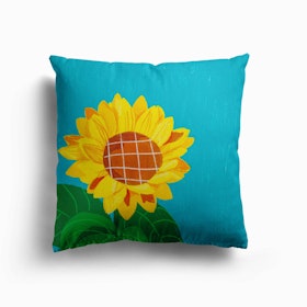 Sunflower Canvas Cushion