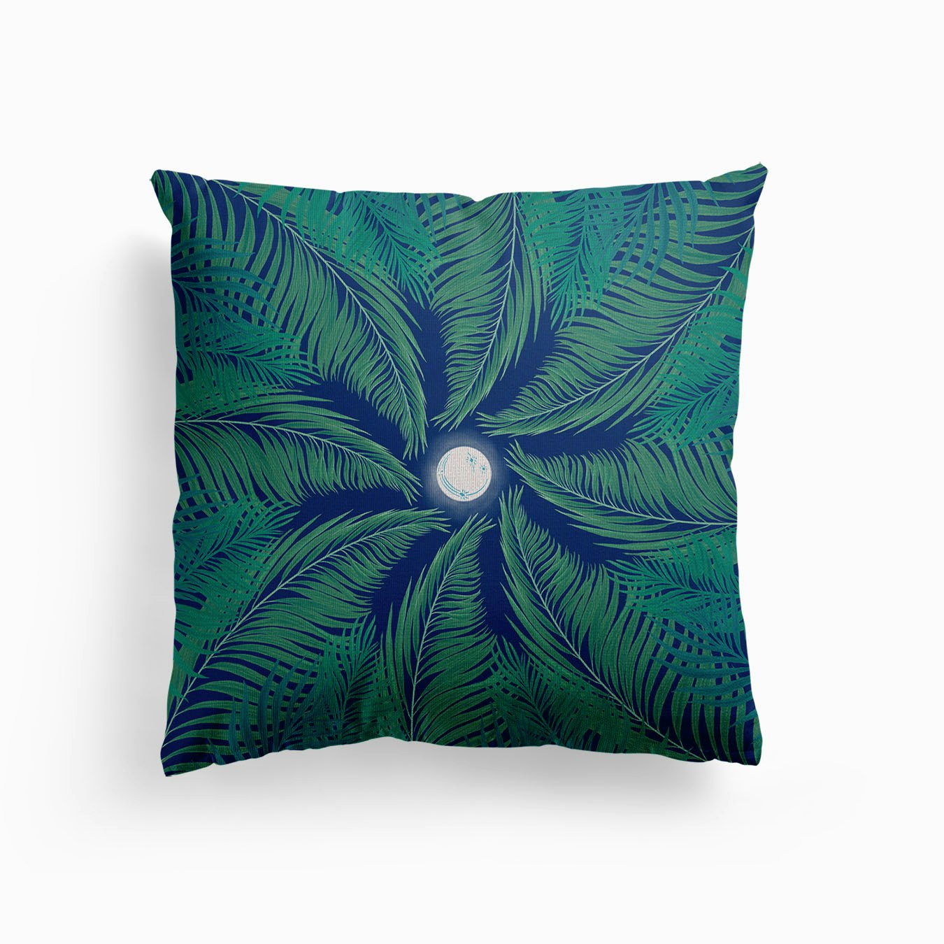 Moonlight Canvas Cushion by Blueale Illustrations