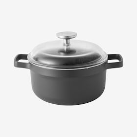 Gem Non-Stick Covered Casserole - Aluminium