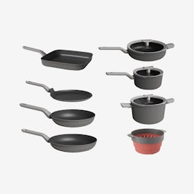 Leo Non-Stick Cookware - Set of 11