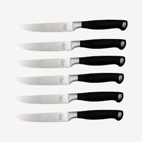 Bistro Steak Knives - Stainless Steel - Set of 6