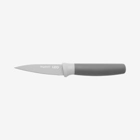 Leo Paring Knife - Grey - Stainless Steel