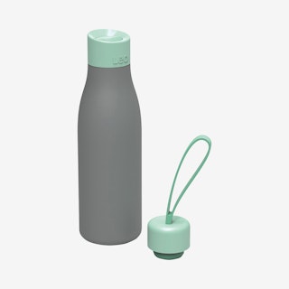 Leo To Go Thermal Flask with 2 Lids - Grey / Mint