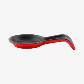 Spoon Rest - Red - Cast Iron