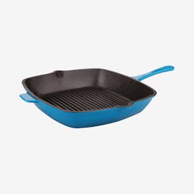 Neo Square Grill Pan - Blue - Cast Iron