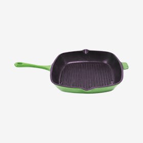 Neo Square Grill Pan - Green - Cast Iron