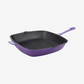 Neo Square Grill Pan - Purple - Cast Iron