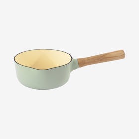 Ron Saucepan - Green - Cast Iron