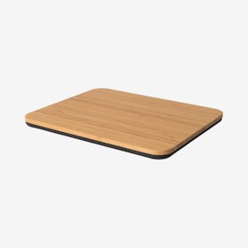 Ron 2-Sided Cutting Board - Black / Natural - Bamboo