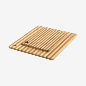 EarthChef Prepared Boards - Bamboo - Set of 2