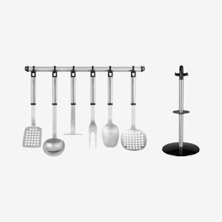 Essentials Kitchen Tools - Stainless Steel - Set of 8