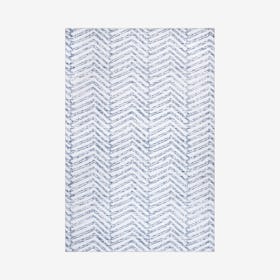 Rosanne Geometric Area Rug - Blue