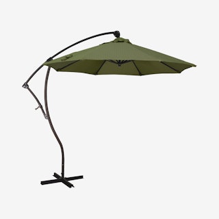 Bayside Series Cantilever Umbrella - Bronze / Terrace Fern
